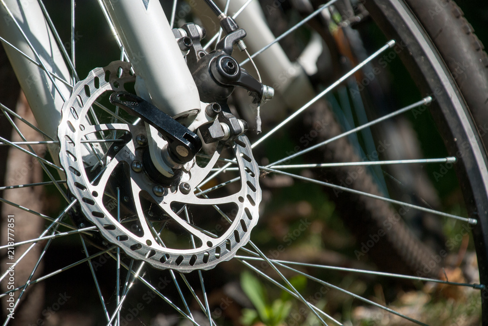 Fototapeta premium Brake pads provide added safety.