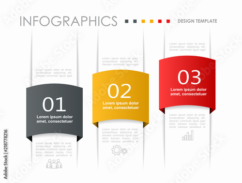 Infographic design template with place for your data. Vector illustration.