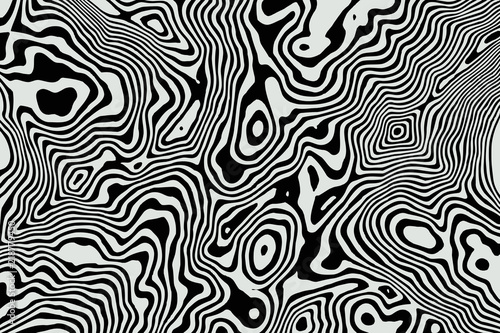 Vector contour topographic map background. Topography and geography map grid abstract backdrop. Business concept. Vector striped illustration