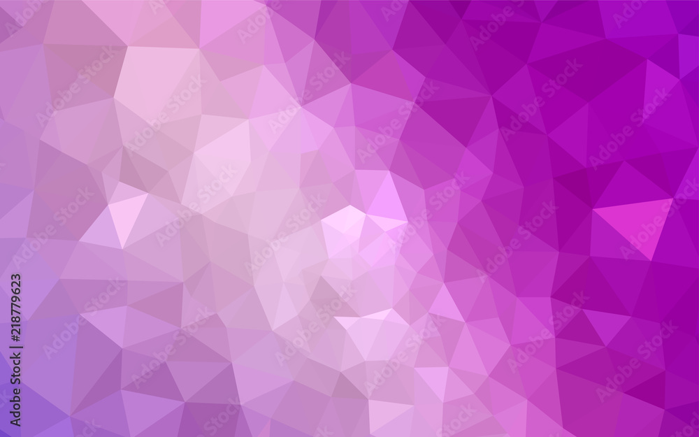 Light Purple, Pink vector polygon abstract backdrop. Light Purple, Pink vector polygon abstract backdrop.