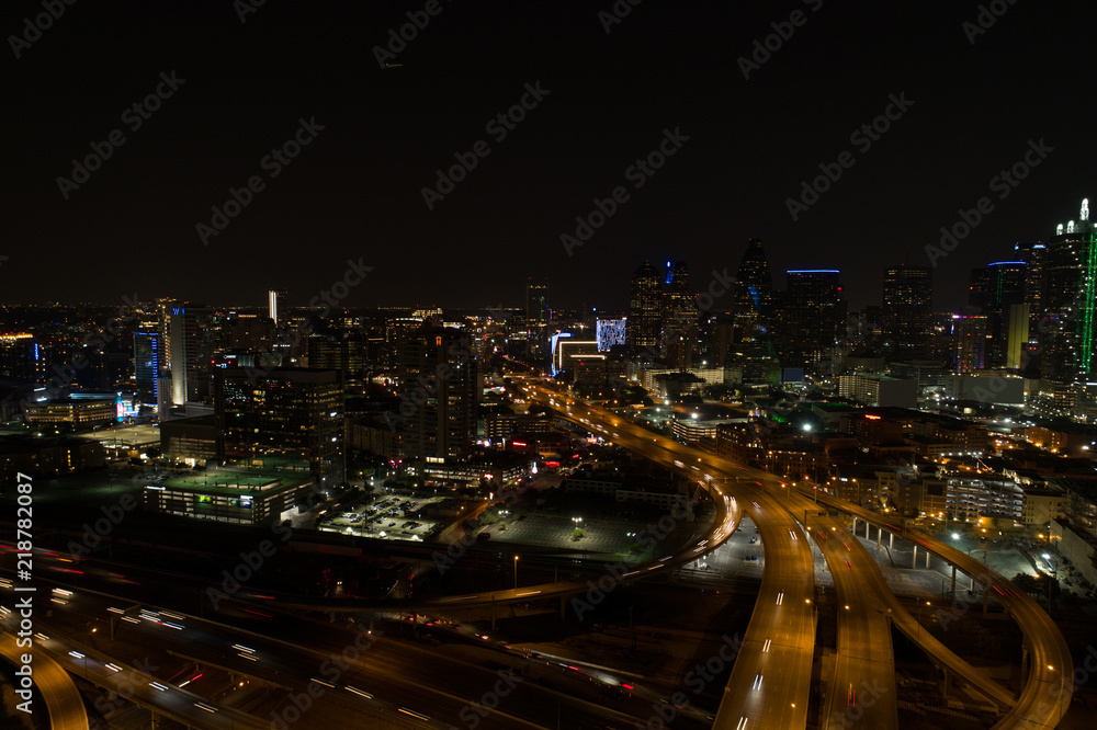 Aerial photo Downtown Dallas Texas
