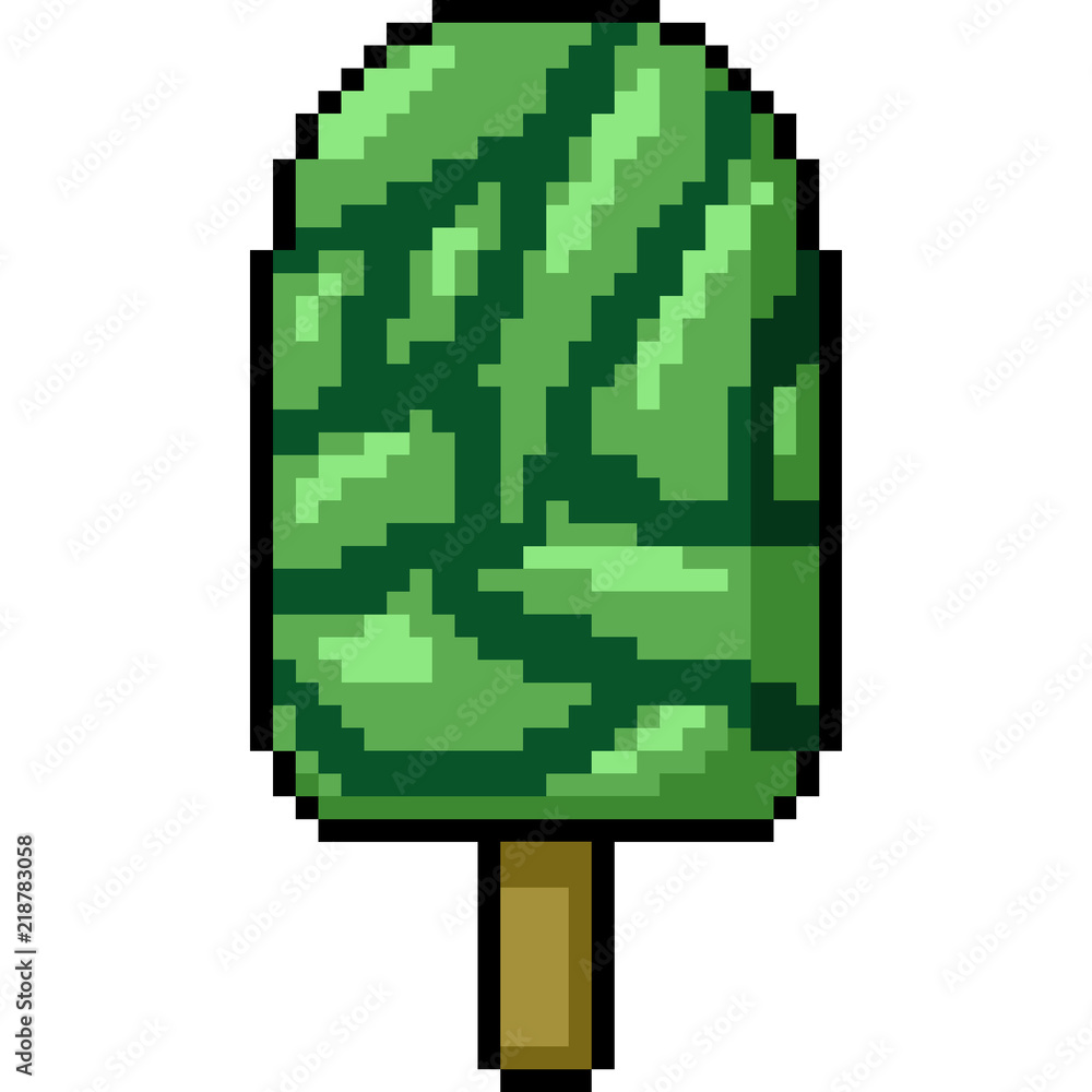 Bad icecream pixel art I made. Am not an artist so this was tricky