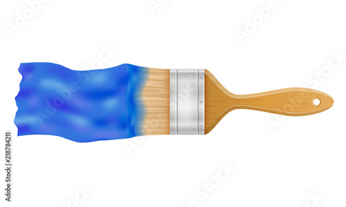 paint brush vector illustration