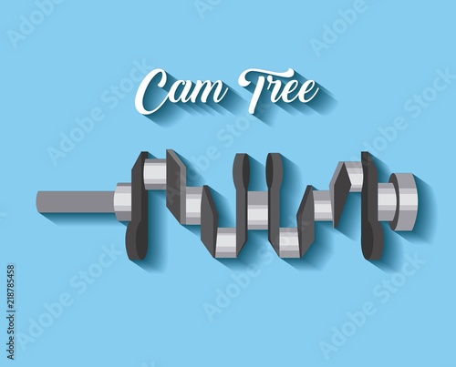 automotive industry cam tree spare part car