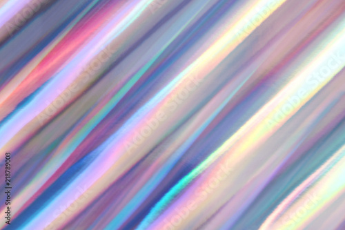 Multicolored background imitating hologram.