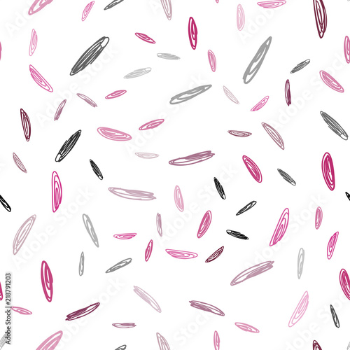 Light Pink vector seamless cover with spots.