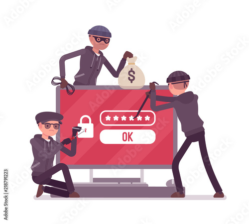 Password hacking danger