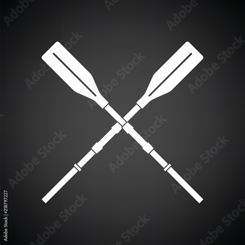 Icon of  boat oars