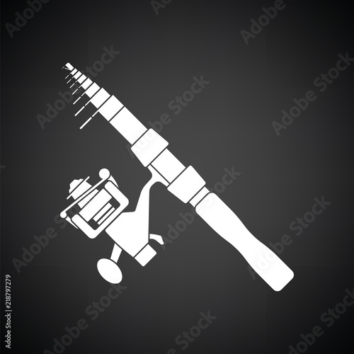 Icon of curved fishing tackle