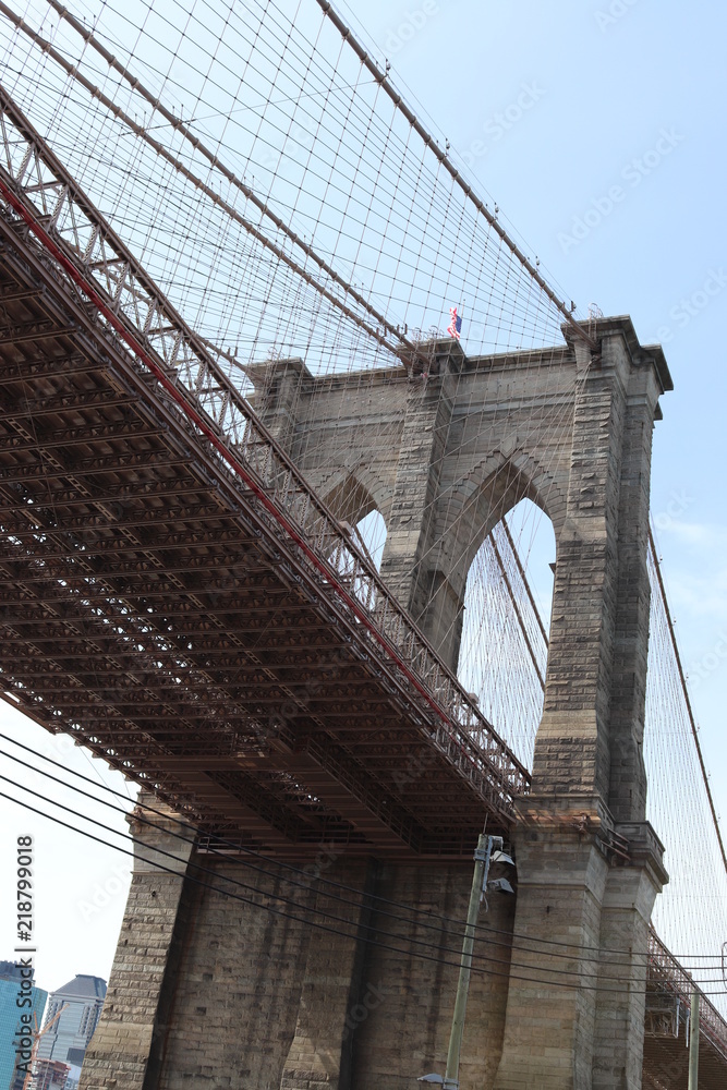 Fototapeta premium Brooklyn Bridge w Nowym Jorku