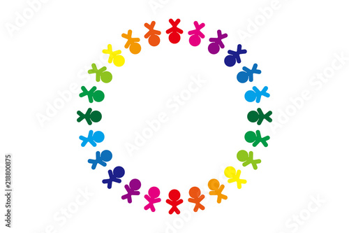 #Background #wallpaper #Vector #Illustration #design #free #free_size #charge_free #colorful #color rainbow,show business,entertainment,party,image  背景素材,イメージ,人の輪,チームワーク,仲間,コミュニティ,グループ,コミュニケーション,仲良し,