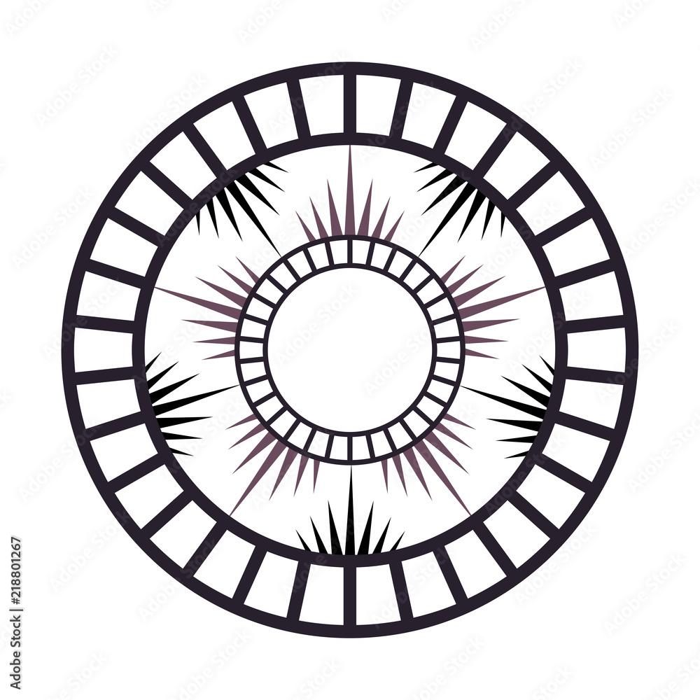 Minimalist Radial mandala Minimalist Radial mandala