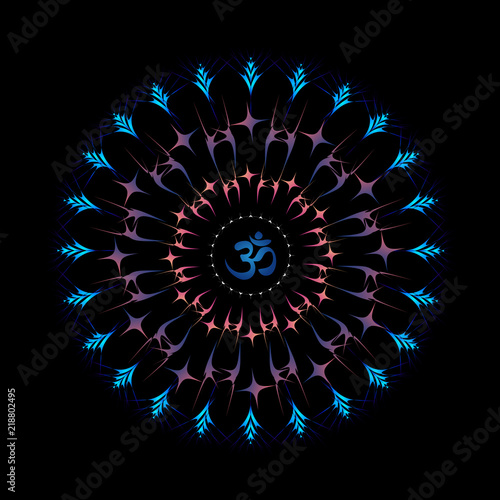 Shri Yantra or Sri Chakra - Glowing Energy Generator