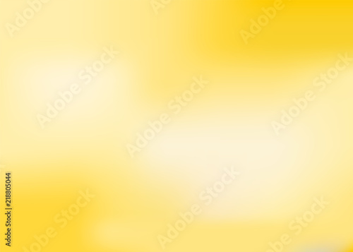 Blurred yellow vector abstract background