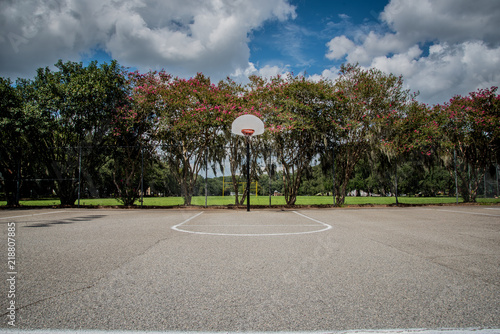 Outdoor Basketball Court 
