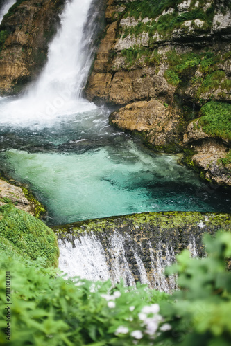 Savica waterfall at Bohinj ...
