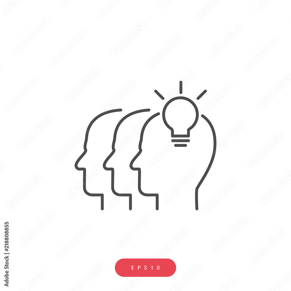 Creative Team Vector Icon Business Management Related Vector Line Icon. Editable Stroke. 1000x1000 Pixel Perfect. Creative Team Vector Icon Business Management Related Vector Line Icon. Editable Stroke. 1000x1000 Pixel Perfect.