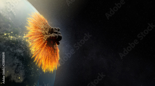 Katastrophe auf der Erde