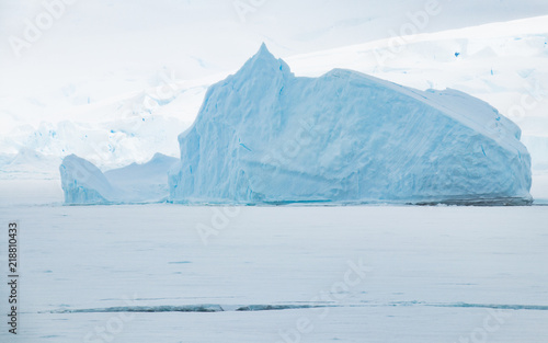 Dramatic Ice Formations Off the Coast of Antarctica
