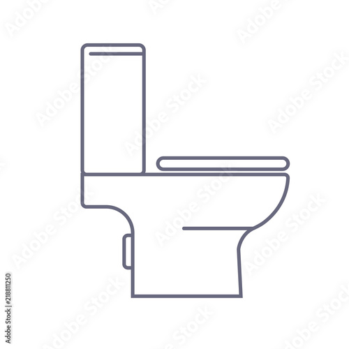 Toilet vector icon