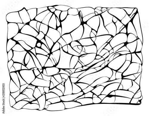 cracks on glass vector design isolated on white background