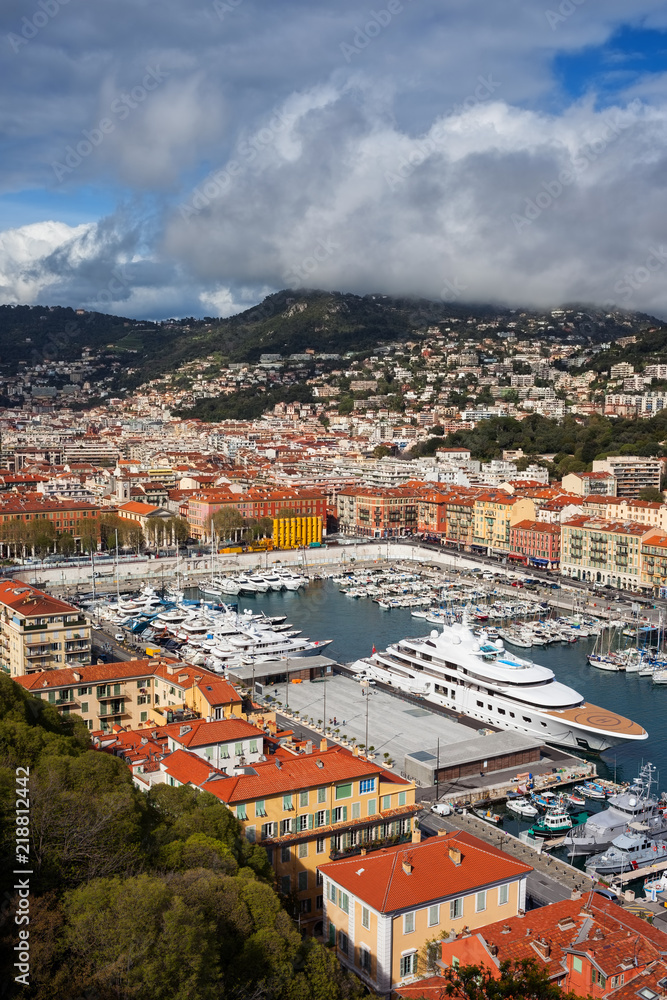 City of Nice Cityscape in France
