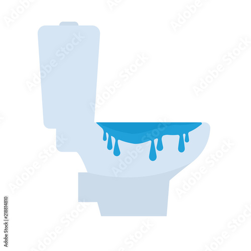Toilet overflowing icon
