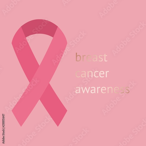 Breast cancer awareness. Vector background