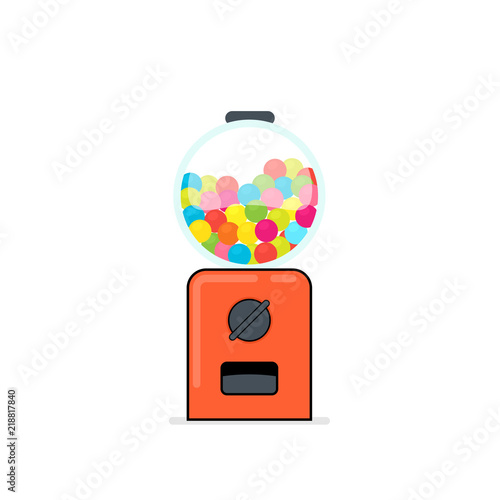Gumball Vending Machine simple icon