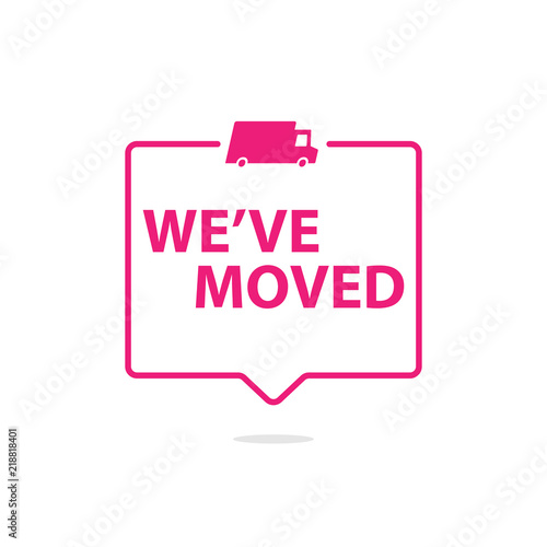 We've moved announcement