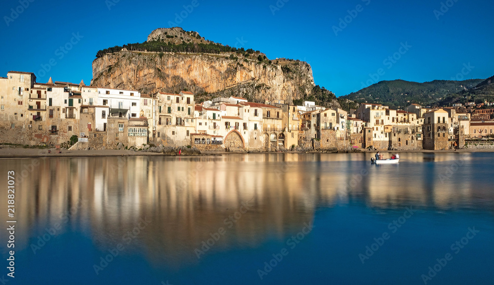 Cefalu, view of the old town