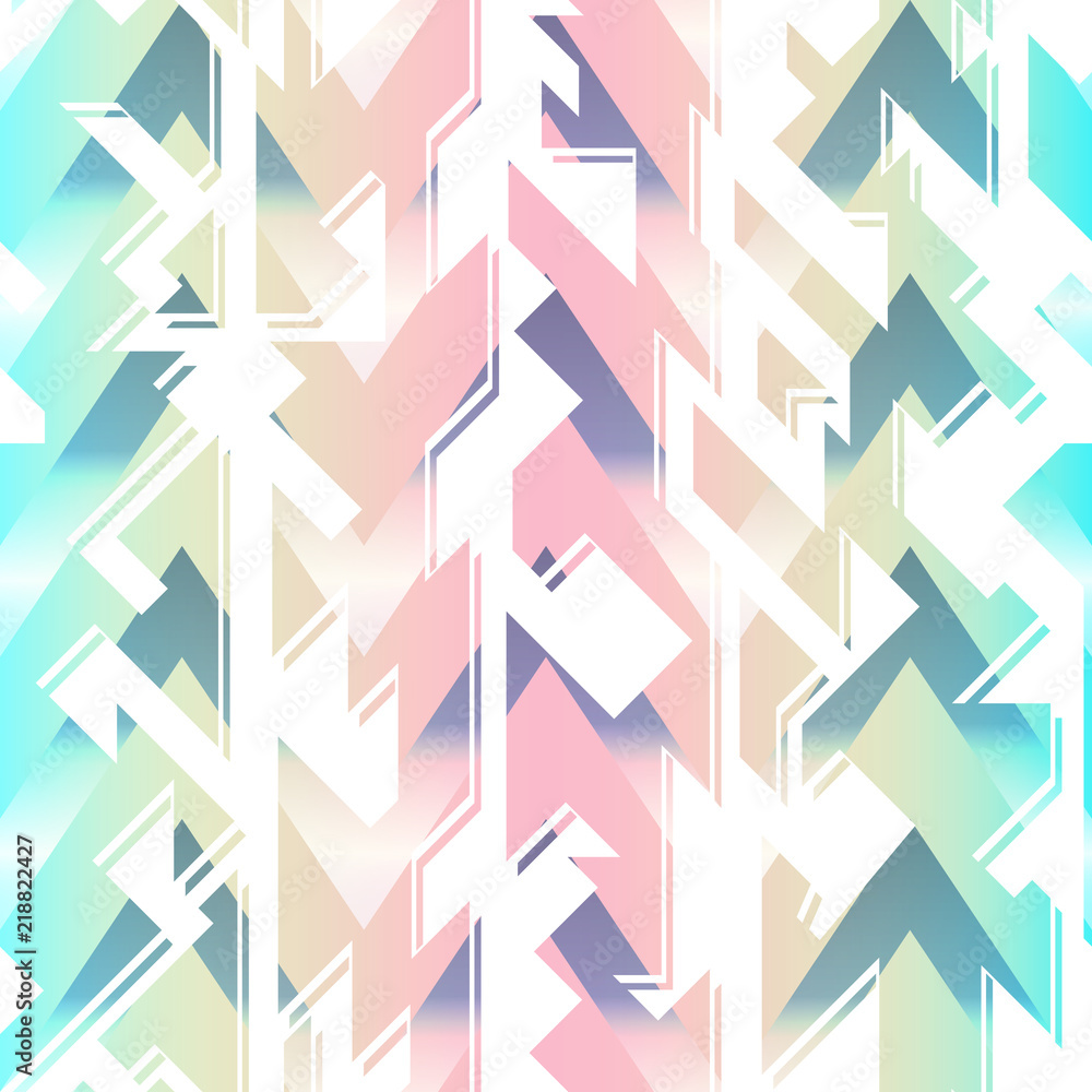 Abstract color geometric seamless pattern Abstract color geometric seamless pattern