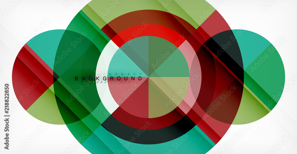 Vector circle abstract background Vector circle abstract background