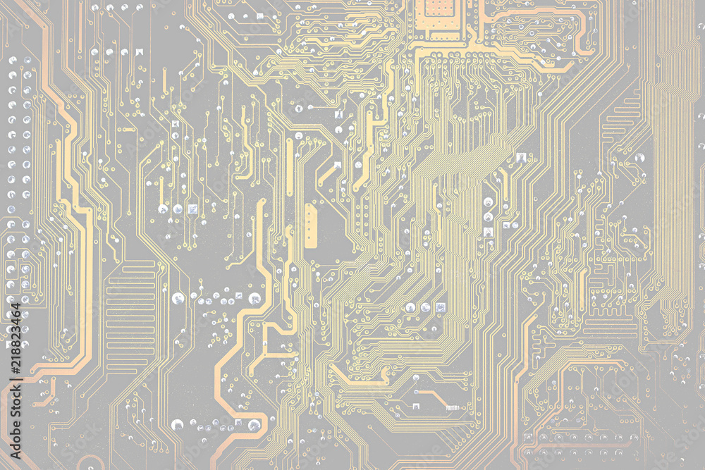Fototapeta premium Electronic circuit boards, computer motherboard,texture and wallpaper