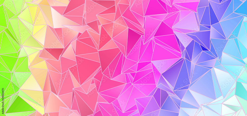 Obraz premium Triangular 3d, modern background