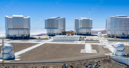 Photography In the Atacama Desert of Chile, Aerial view of ESO’s Paranal Observatory