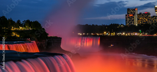 Niagara Falls lights