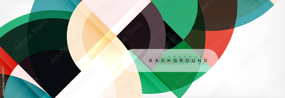 Vector circle abstract background Vector circle abstract background