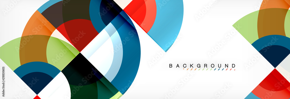 Vector circular abstract background Vector circular abstract background