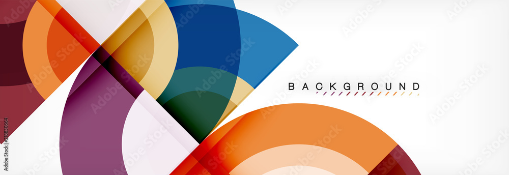 Vector circle abstract background Vector circle abstract background