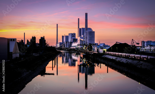 Obraz na płótnie Großkraftwerk Mannheim