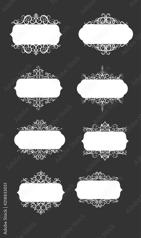 Vector illustration of old style label Vector illustration of old style label