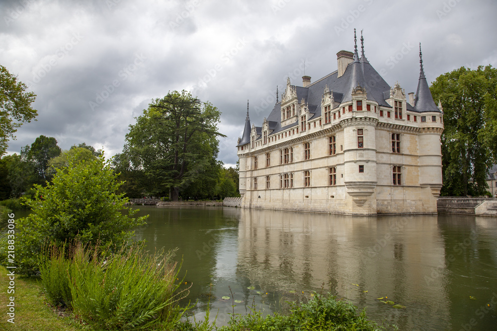 Schloss AZAY-LE-RIDEAU, Loiretal, Frankreich