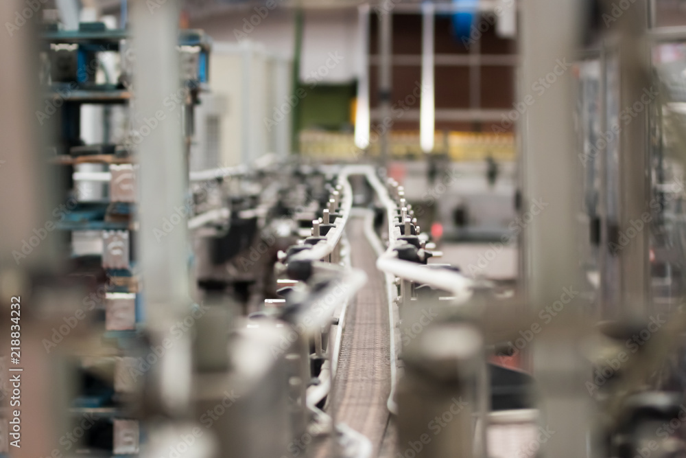 Fototapeta premium Bottling line