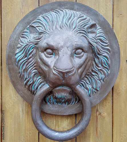 batti porta (knocker) leone2 photo