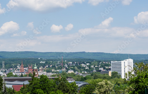 Wiesbaden Hochhaus Panorama