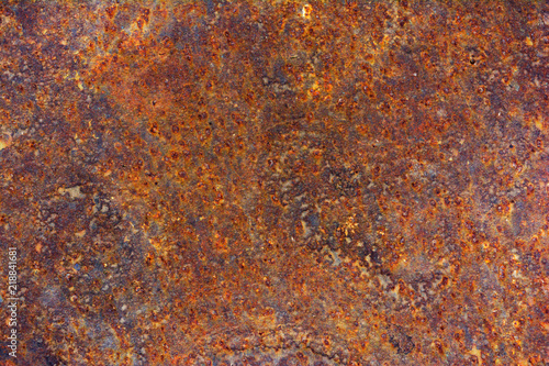 Rusty metal surface background horizontal in size