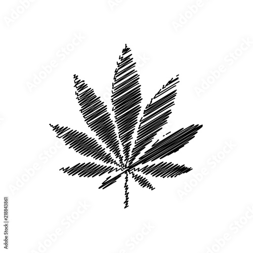 cannabis vector icon