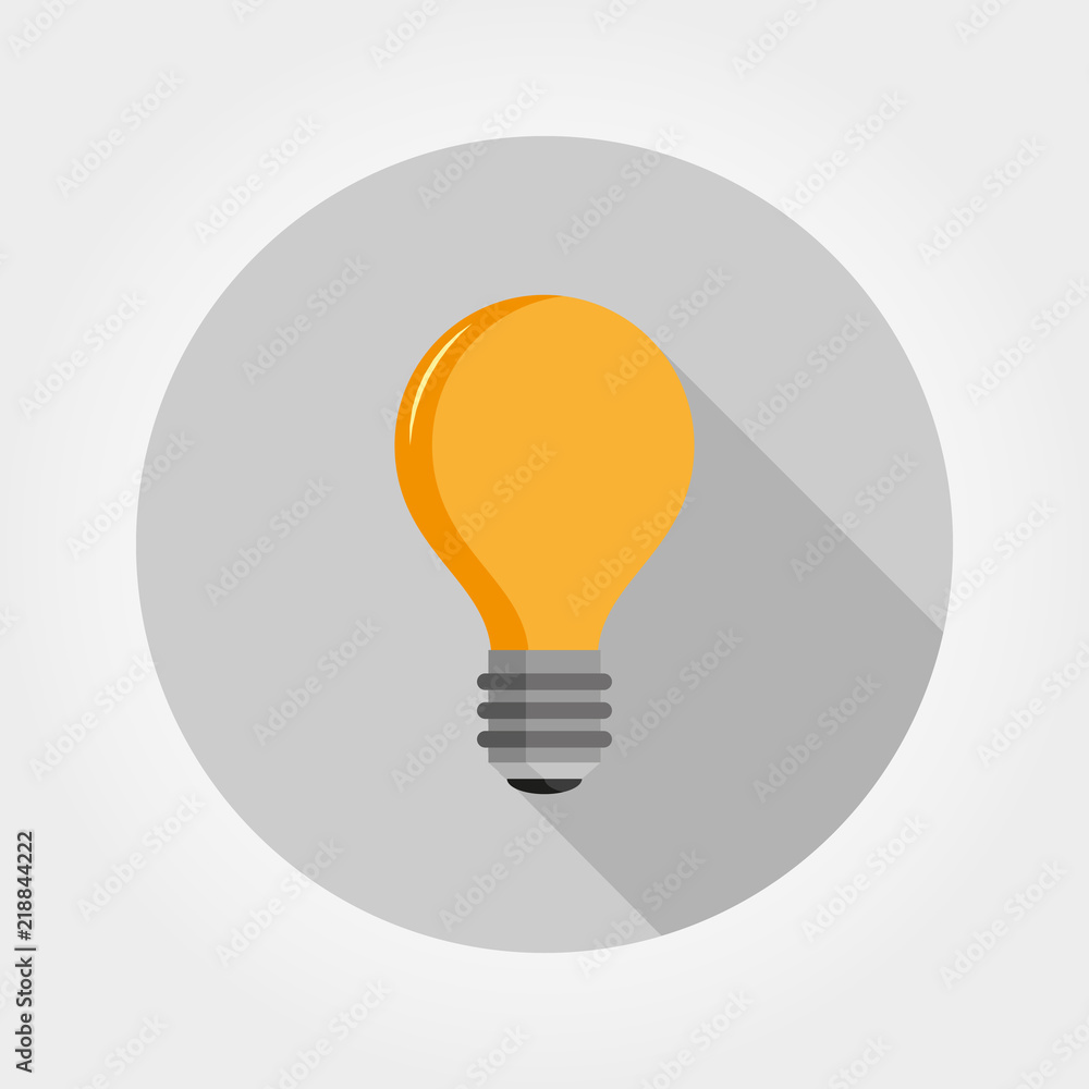 Light bulb. Idea. Light bulb. Idea.