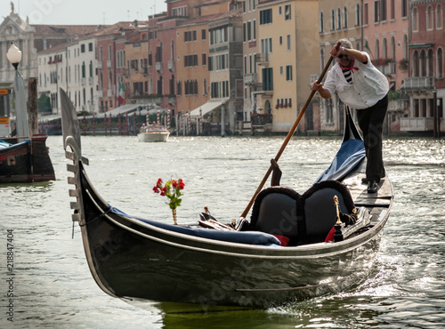 Photography Venice views 2011, gondolier